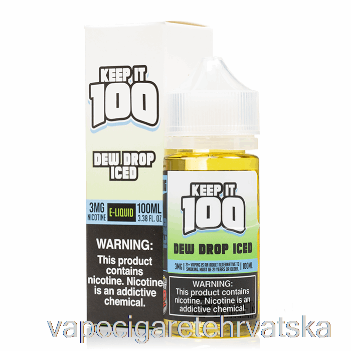 Vape Hrvatska Dew Drop Iced - čuvaj Ga 100 - 100ml 0mg